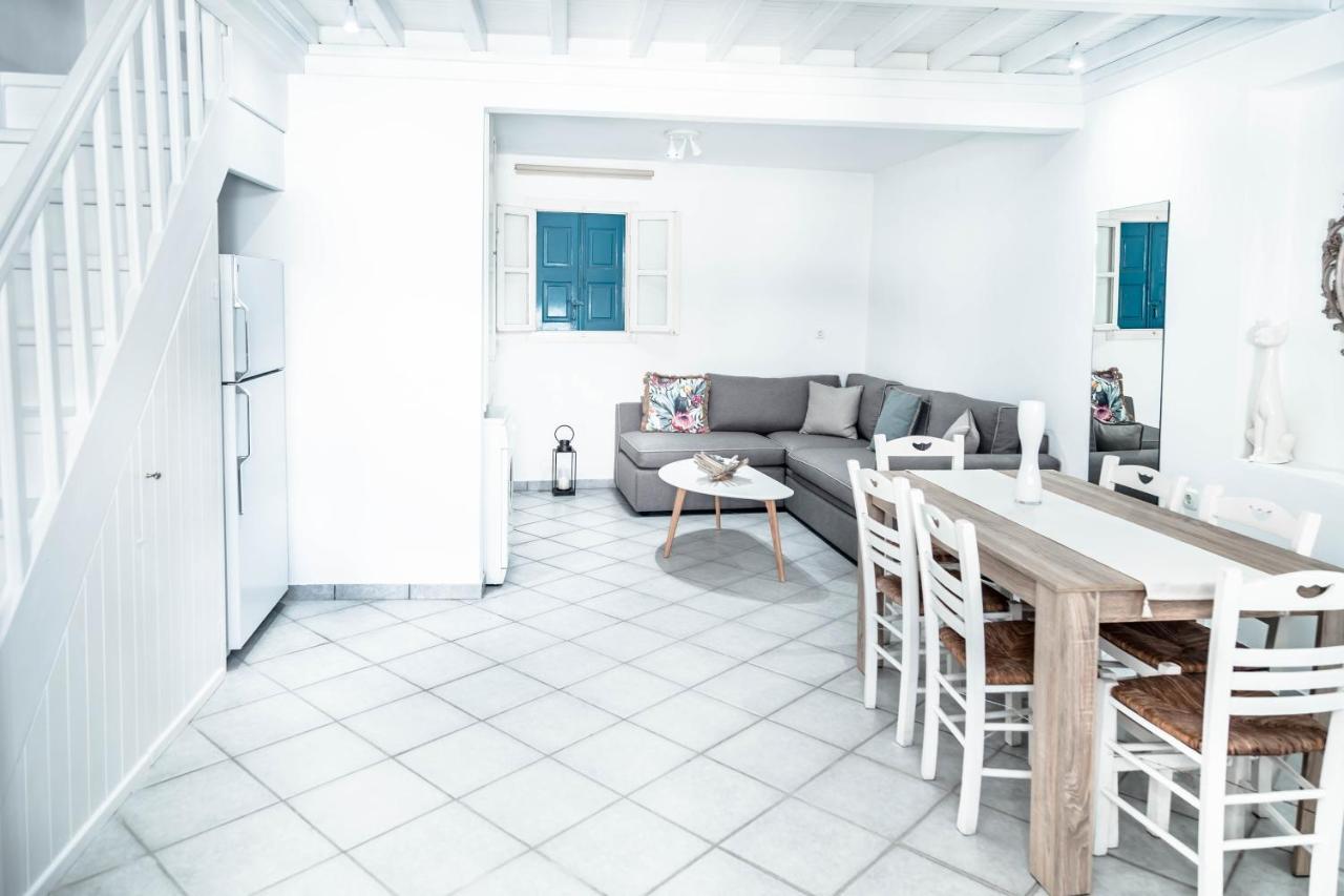 Mykonos Vibes Downtown Townhouse Apartment Mykonos Town ภายนอก รูปภาพ